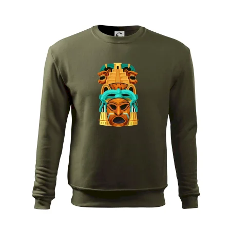 Mayová maska s pyramídou