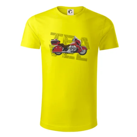 Cestovná motorka Amerika červená