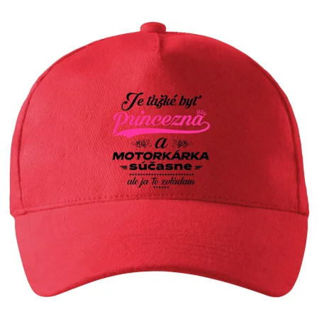 Je ťažké byť princezná motorkárka