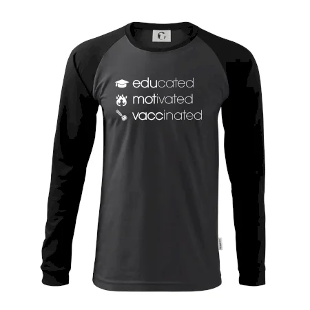 Educated motivated vaccinated
