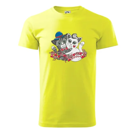 Mačky v objatí (Pecka design)