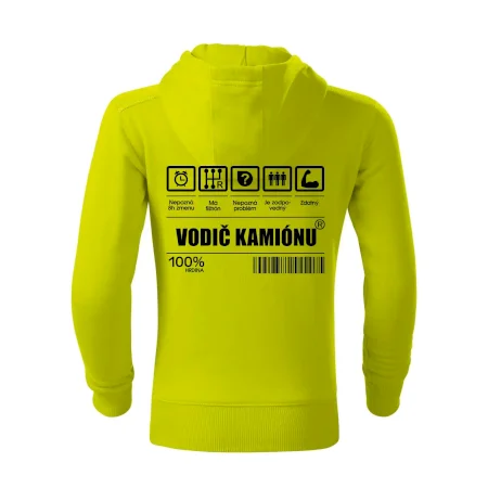 Čiarový kód - Vodič kamiónu