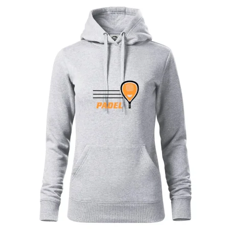 Padel - oranžová raketa