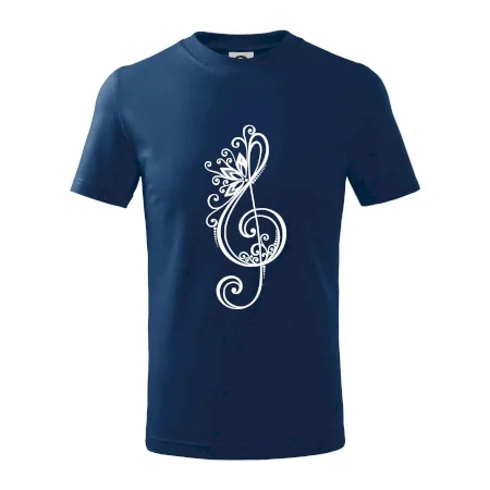 Husľový kľúč kvety