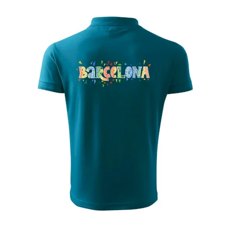 Barcelona Farebný nápis