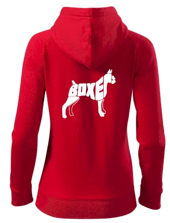Boxer nápis v tele