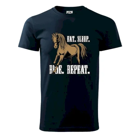 Eat Sleep Ride Repeat Western