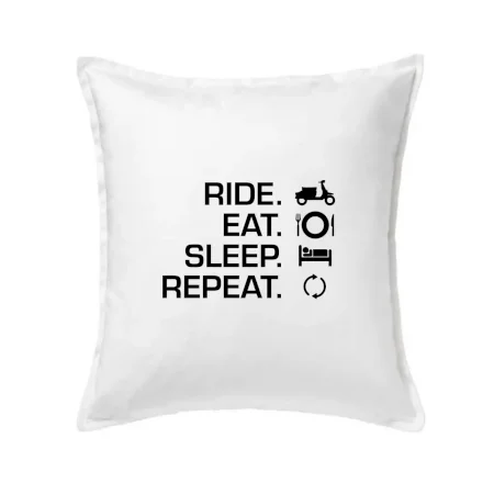 Ride Eat Sleep Repeat moto skúter