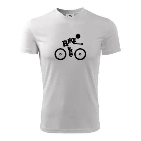 Bike nápis postava
