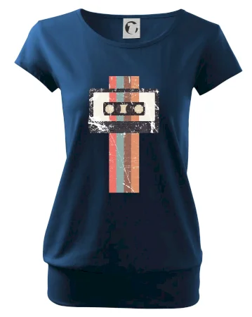 Retro kazeta - pruhy