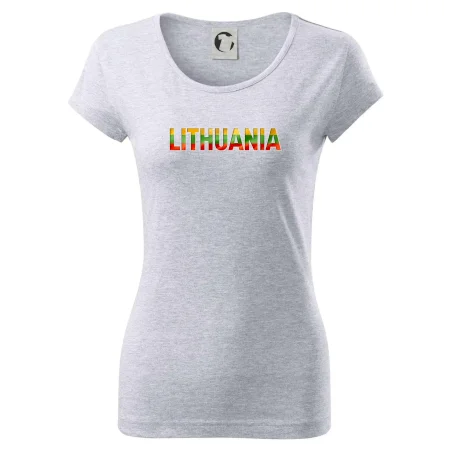 Lithuania - nápis vlajka