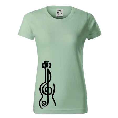 Husľový kľúč gitara