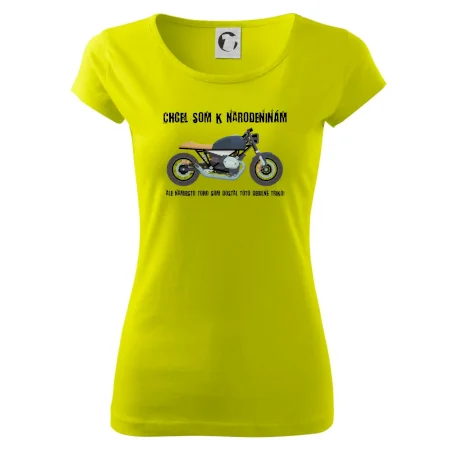Chcel som motorku - narodeniny