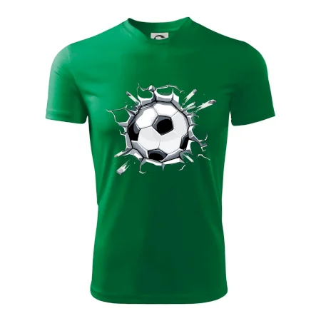 Futbalová lopta v triku