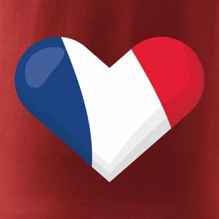 Francúzska vlajka srdca