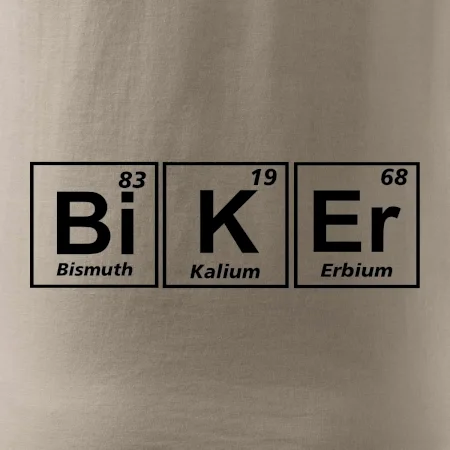 Biker - Tabuľka prvkov