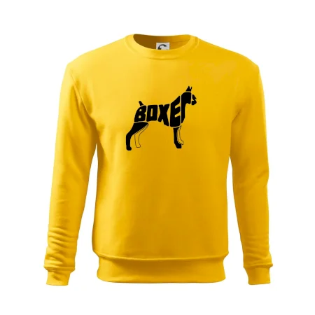 Boxer nápis v tele