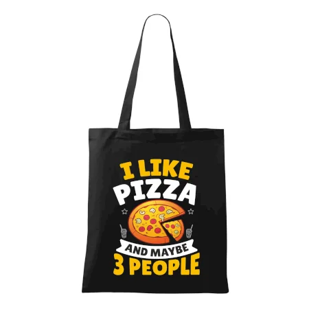 I like pizza and maybe 3 people