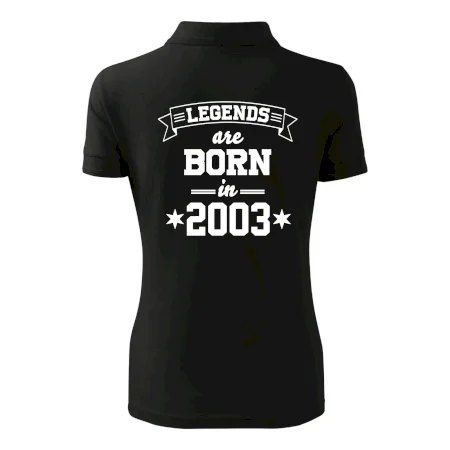 Legends are born in 2003