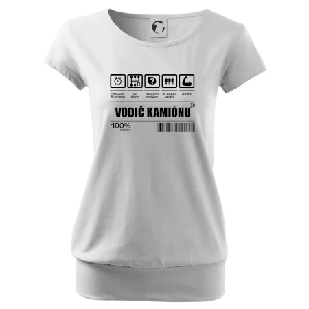 Čiarový kód - Vodič kamiónu