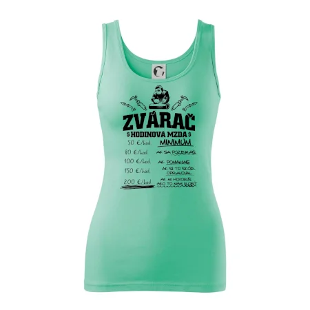 Hodinová mzda zvárač
