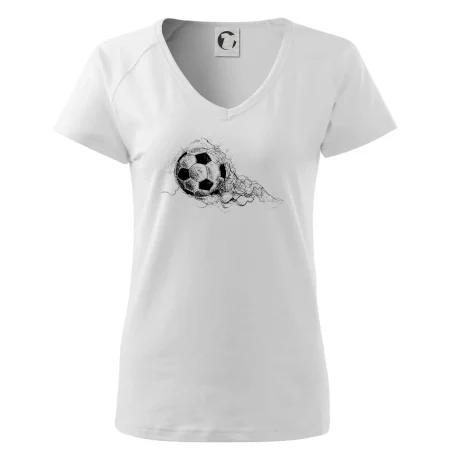 Futbalová lopta - kresba ceruzkou