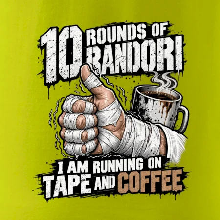Randori 10 rounds tape and coffee