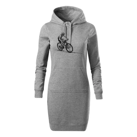 MTB kreslený cyklista