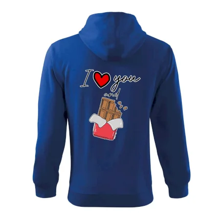 I love you and chocolate