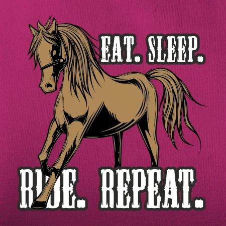 Eat Sleep Ride Repeat Western