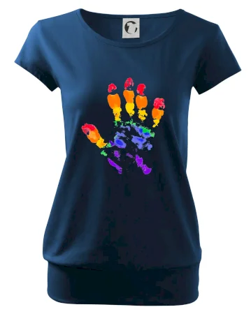 LGBT hand print