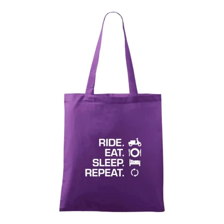Ride Eat Sleep Repeat moto skúter