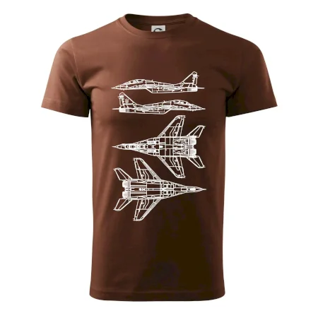 Mig 29 Fulcrum - obrys