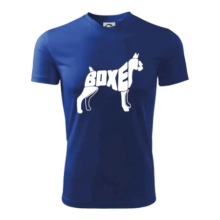 Boxer nápis v tele