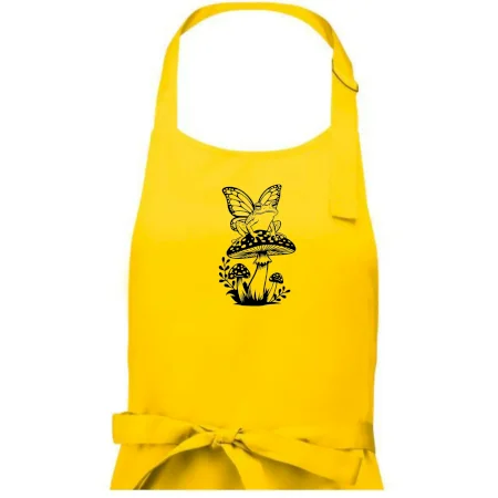 Goblincore čierna huba so žabou