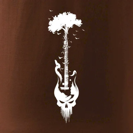 Gitara strom a lebka