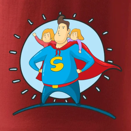 Ocko superman - dievča a dievča