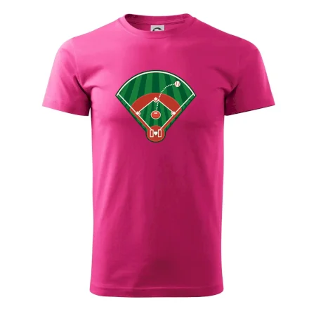 Baseballové hřiště z ptačí perspektivy