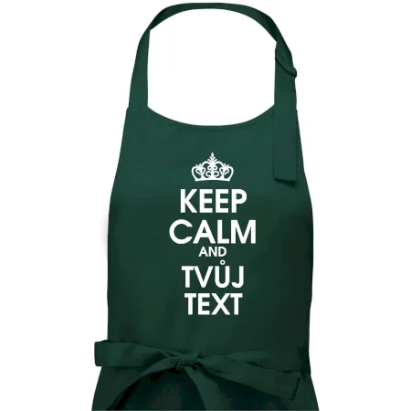 Keep calm - váš text