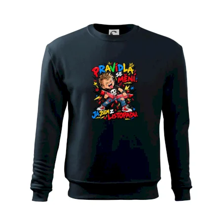 Pravidlá sa menia novembrový rebel so zlomenou pastelkou