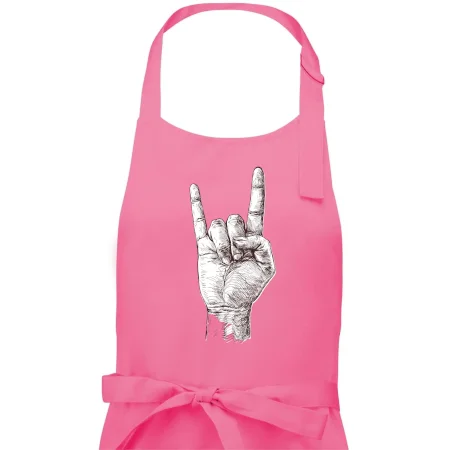 Rocková ruka kreslená