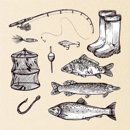 Rybársky set