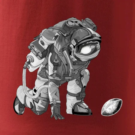 Americký futbal astronaut