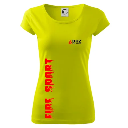 DHZ (oheň, firesport, názov sboru - vlastný nápis)