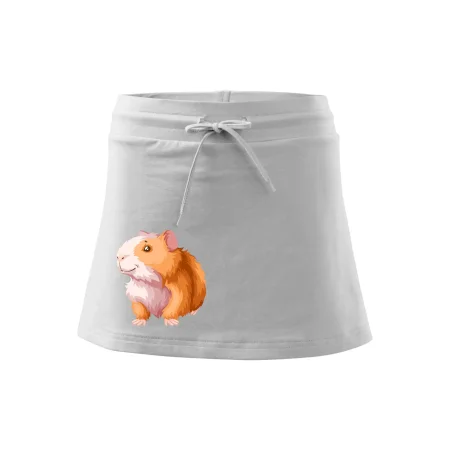 Morča - kreslené, bielo oranžové