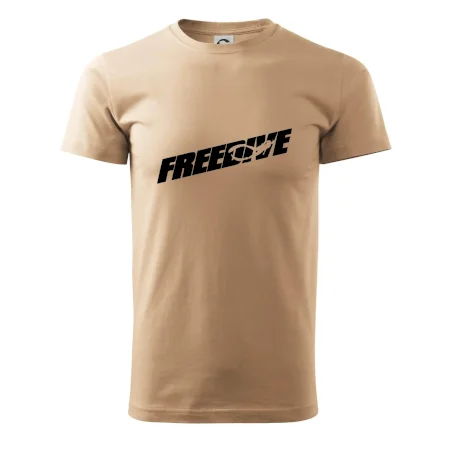 Freedive - nápis s potápačom