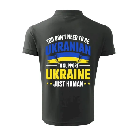 You don't need to be Ukrainian to support Ukraine just human