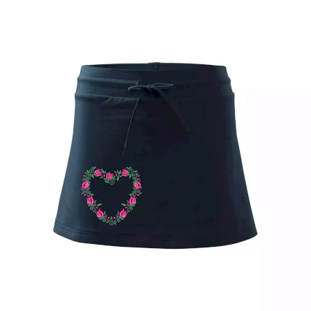 Červené tulipánové srdiečko (Pecka design)