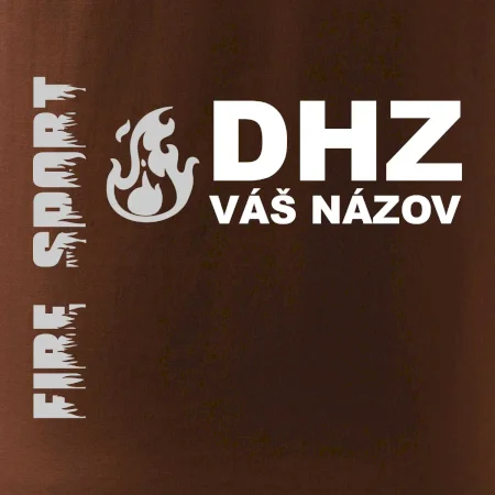 DHZ REFLEXNÉ (oheň, firesport, názov zboru - vlastný nápis)