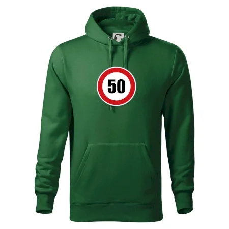 Dopravná značka - obmedzenie rýchlosti 50